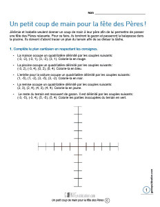 Un petit coup de main pour la fête des Pères !