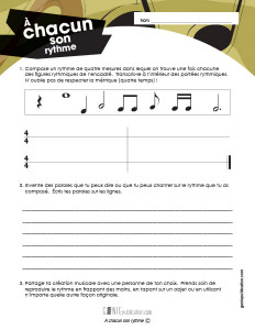 À chacun son rythme !