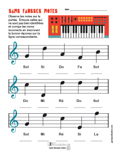 Sans fausses notes