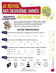 Je révise ma deuxième année – Mathématique
