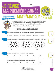 Je révise ma première année – Mathématique