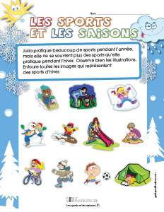 Les sports et les saisons