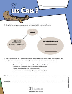 Qui sont les Cris ?