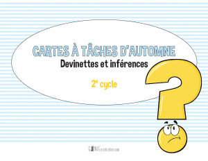 Cartes à tâches d'automne – Inférences
