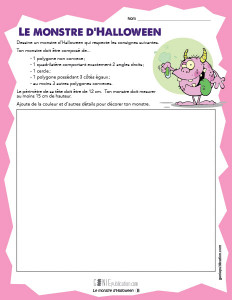 Le monstre d'Halloween