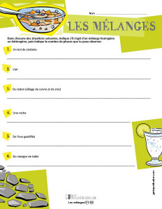 Les mélanges