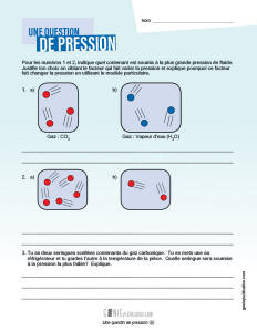 Une question de pression