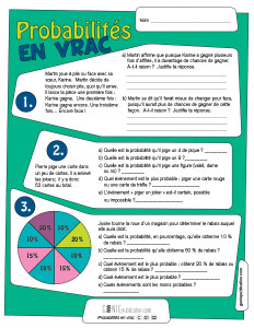 Probabilités en vrac