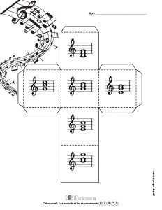 Dé musical – Les accords et les renversements