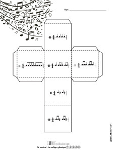 Dé musical – Le solfège rythmique
