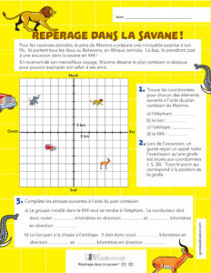 Repérage dans la savane !
