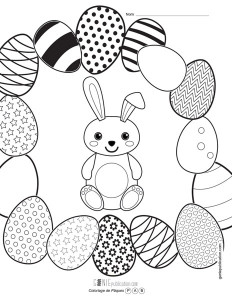 Coloriage de Pâques – 1