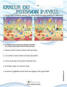 Erreur ou poisson d'avril ?