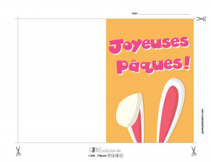 Carte de Pâques – 2