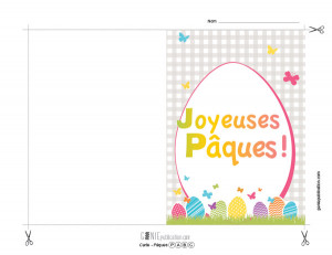 Carte de Pâques – 3