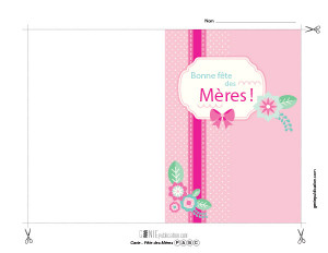 Carte de la fête des Mères – 1