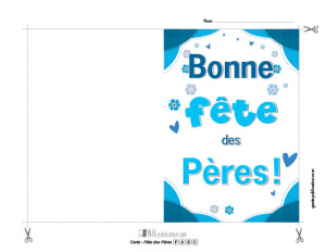 Carte de la fête des Pères – 2