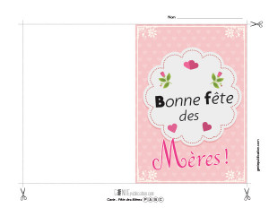 Carte de la fête des Mères – 2