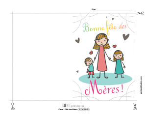 Carte de la fête des Mères – 3