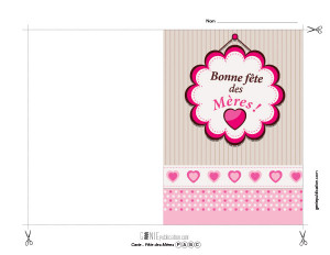 Carte de la fête des Mères – 4