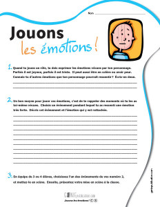 Jouons les émotions