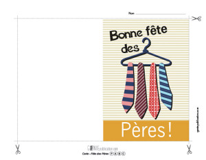 Carte de la fête des Pères – 3