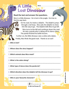 A Little Lost Dinosaur