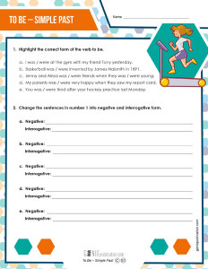 To Be  – Simple Past