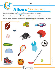 Allons faire du sport