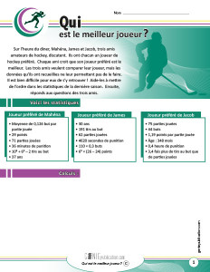 Qui est le meilleur joueur ?