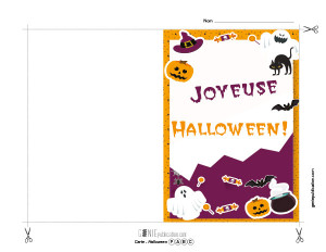 Carte de l'Halloween – 4