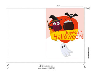 Carte de l'Halloween – 5