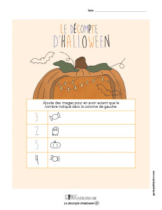 Le décompte d'Halloween