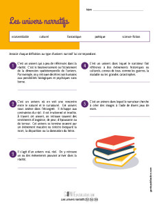 Les univers narratifs