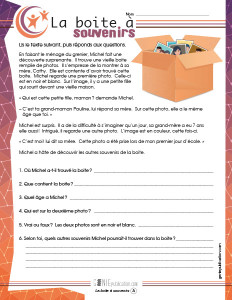 La boite à souvenirs
