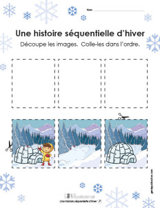 Une histoire séquentielle d'hiver
