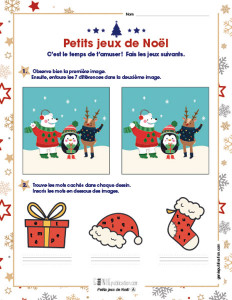 Petits jeux de Noël