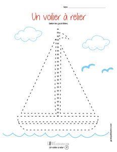 Un voilier à relier