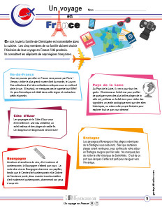 Un voyage en France