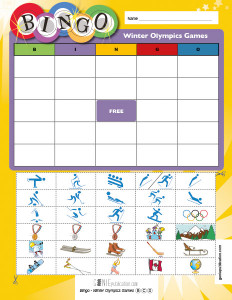 Bingo – Winter Olympics Games
