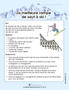 La meilleure rampe de saut à ski