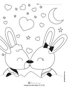 Coloriage de la Saint-Valentin – 3