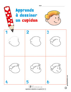 Apprends à dessiner un cupidon