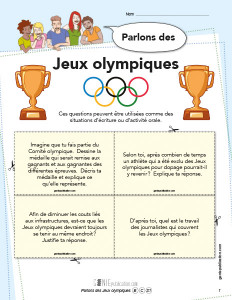 Parlons des Jeux olympiques
