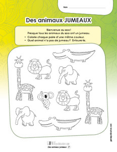 Des animaux jumeaux