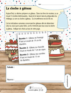 La cloche à gâteau