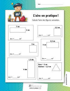 L'aire en pratique !