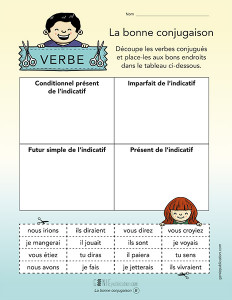 La bonne conjugaison