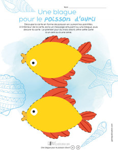 Une blague pour le poisson d'avril – 1