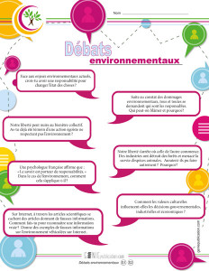 Débats environnementaux